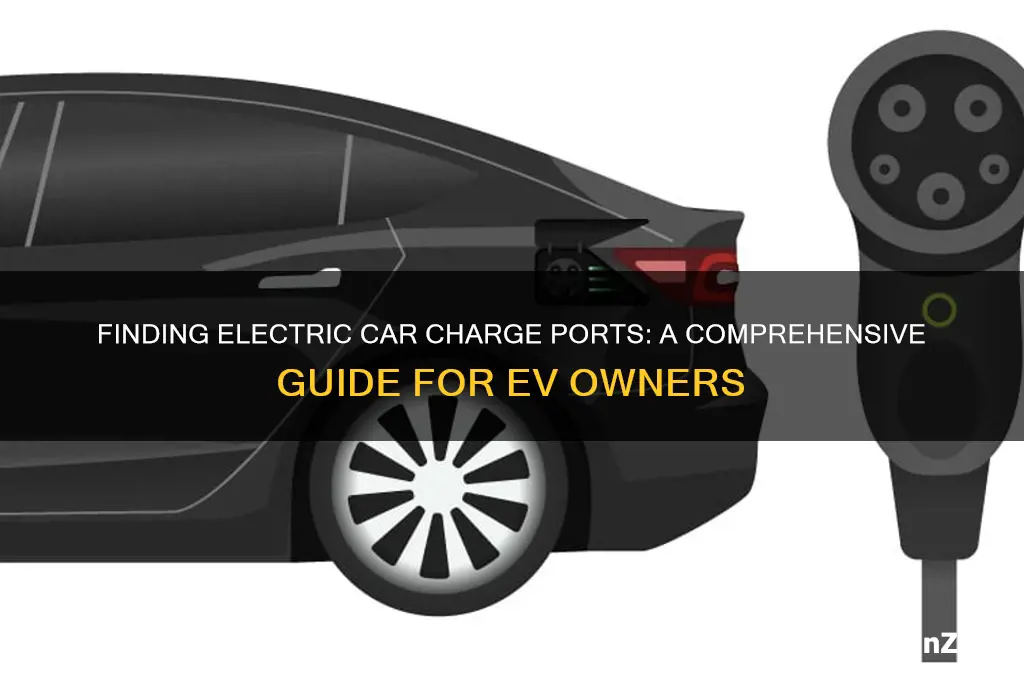 how to find charge ports for electric cars