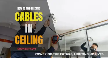 Finding Electric Cables: Ceiling Detection Techniques