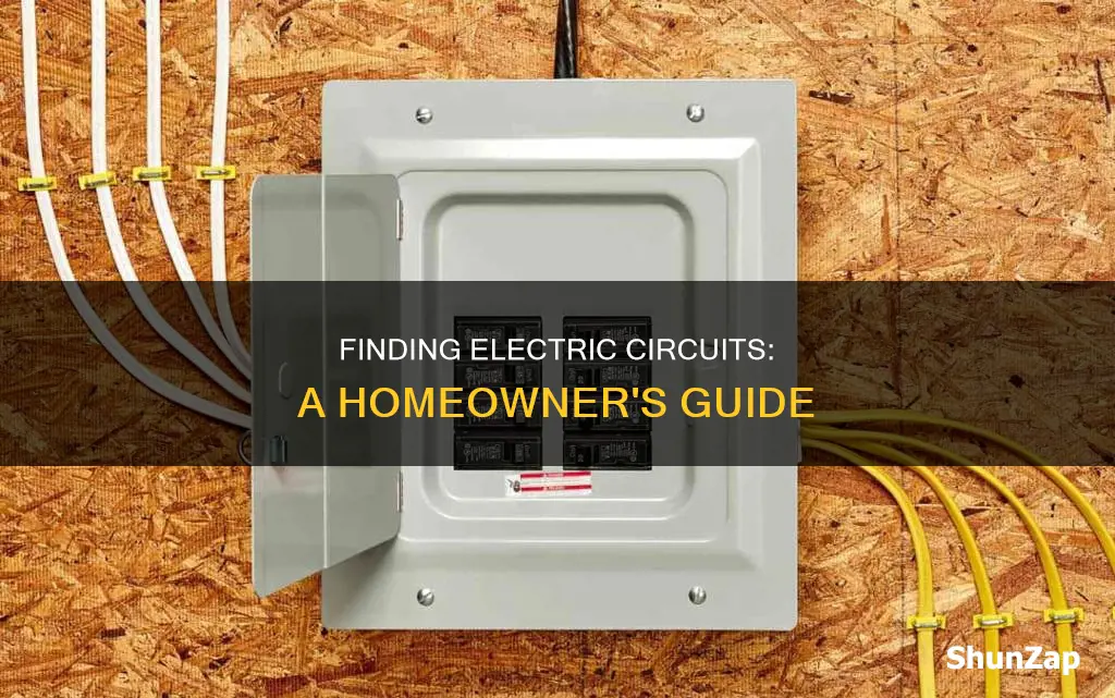 how to find electric circuit at home
