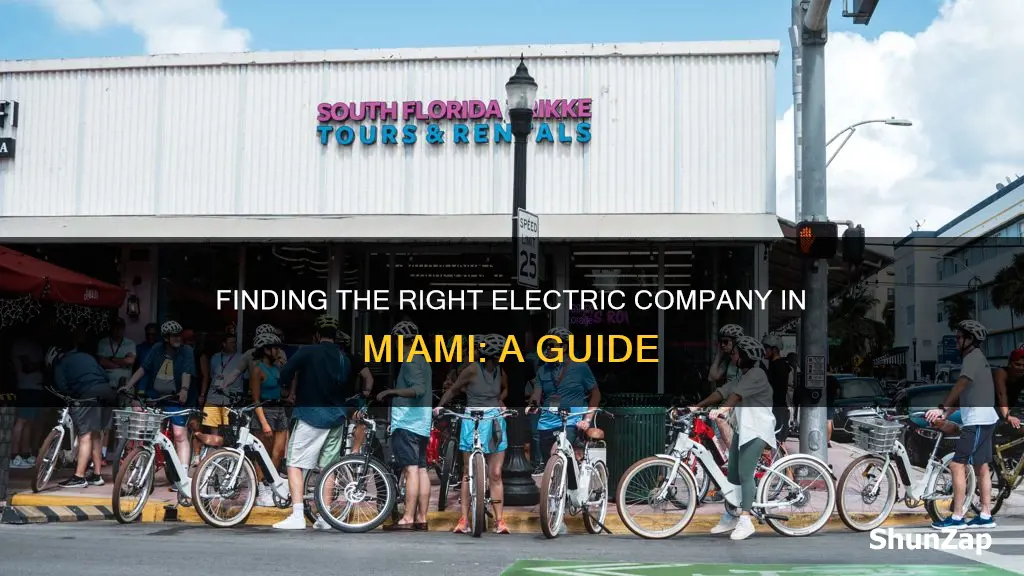 how to find electric company in miami