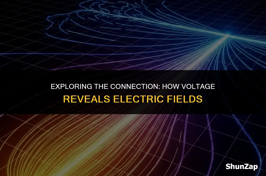 how to find electric field using voltage