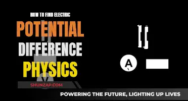 Understanding Electric Potential Difference in Physics