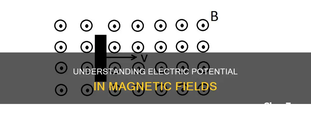 how to find electric potential for magnetism