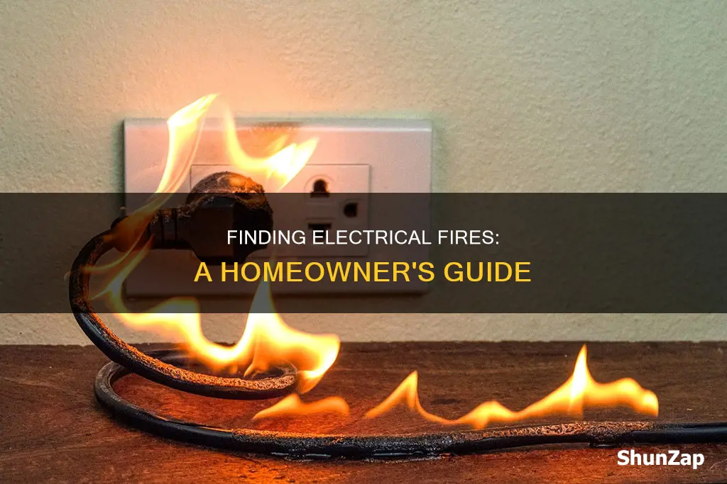 how to find electrical fire in house