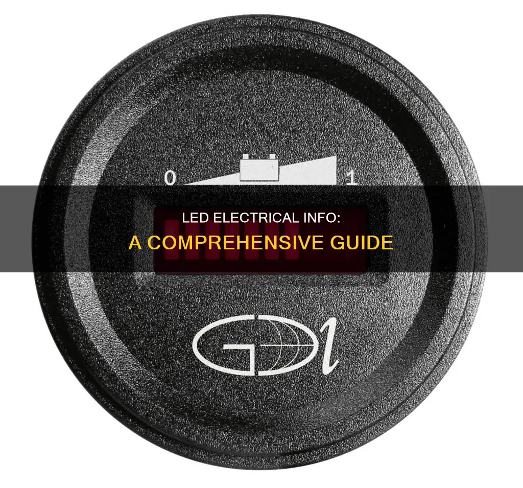how to find electrical info on led
