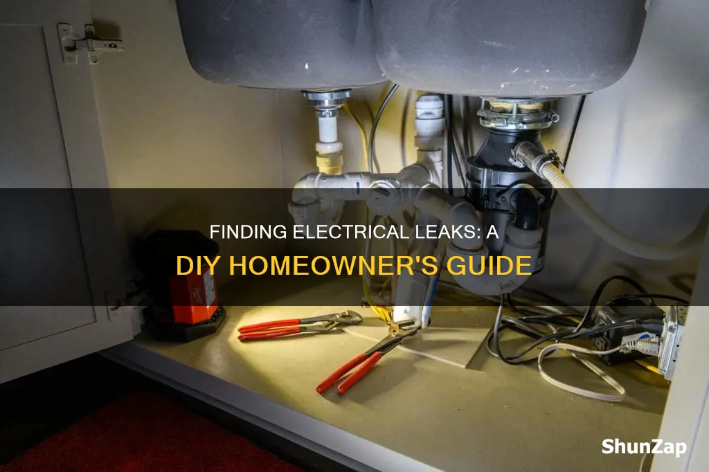 how to find electrical leak in home