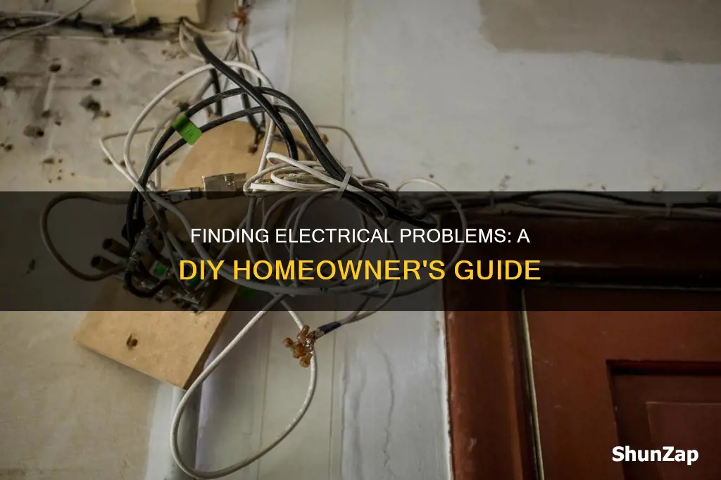 how to find electrical problem in house