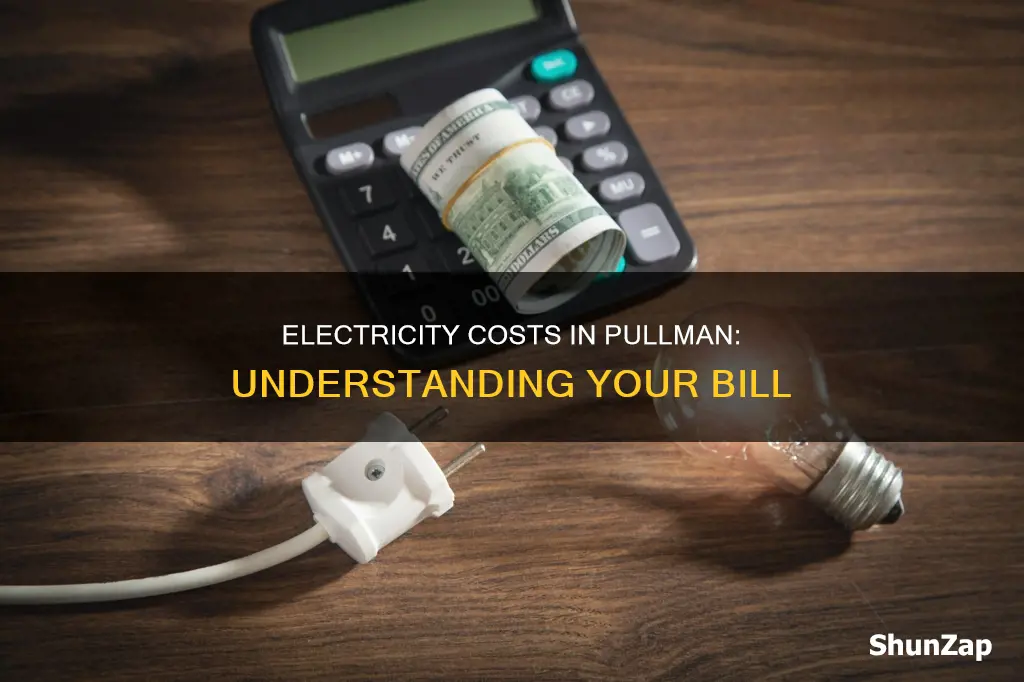 how to find electricity cost in pullman