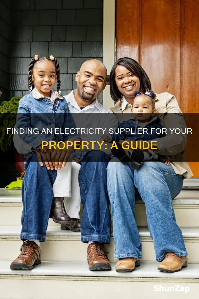 how to find electricity supplier for property