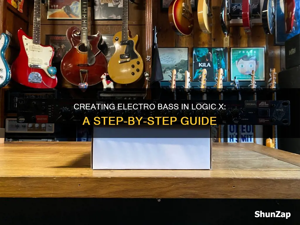 how to find electro bass logic x