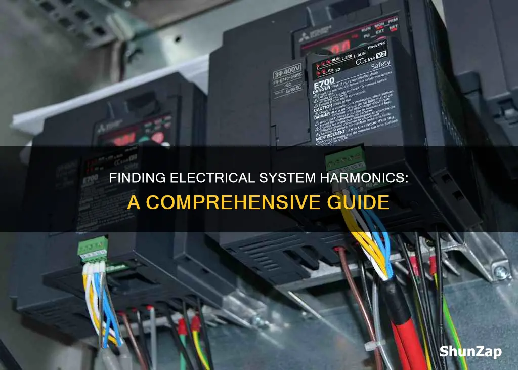 how to find harmonics in electrical system