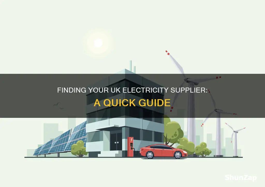 how to find my electric supplier uk
