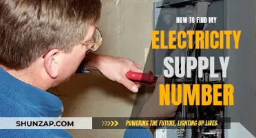 Locating Your Electricity Supply: Supply Number Search