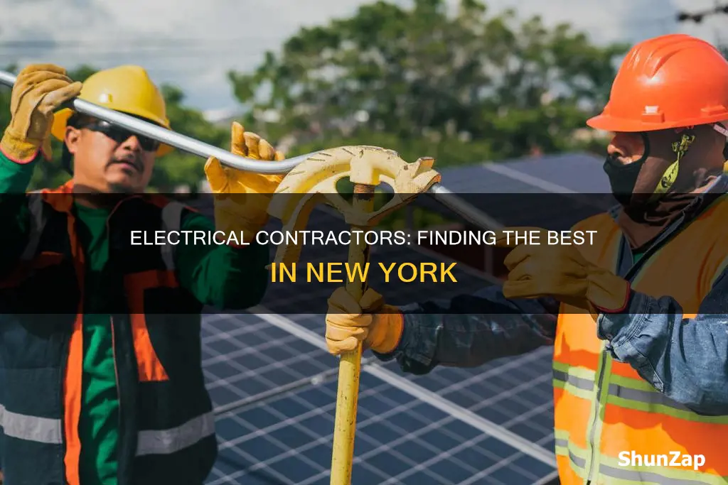 how to find new york electrical contractors