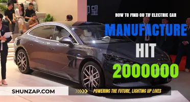Discovering When Your Electric Car Manufacturer Reached 2 Million Sales