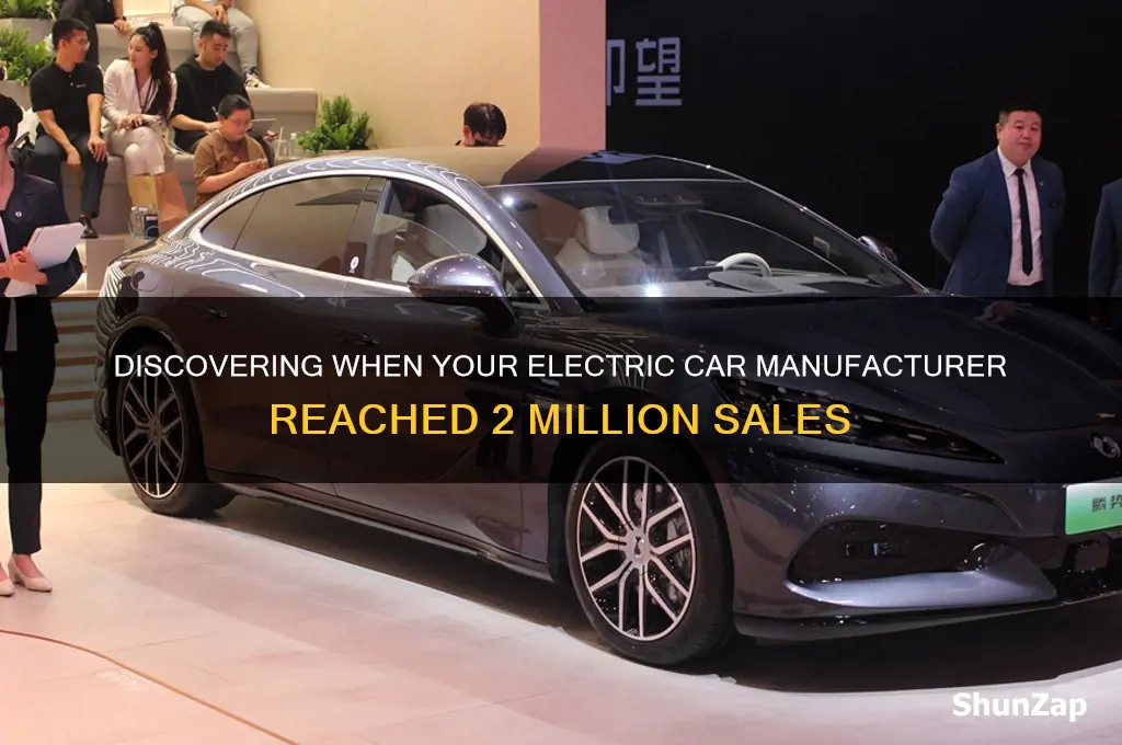 how to find ou tif electric car manufacture hit 2000000