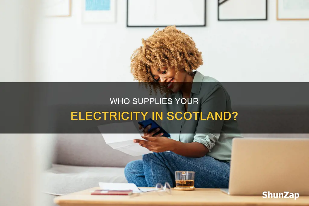 how to find out electricity supplier scotland