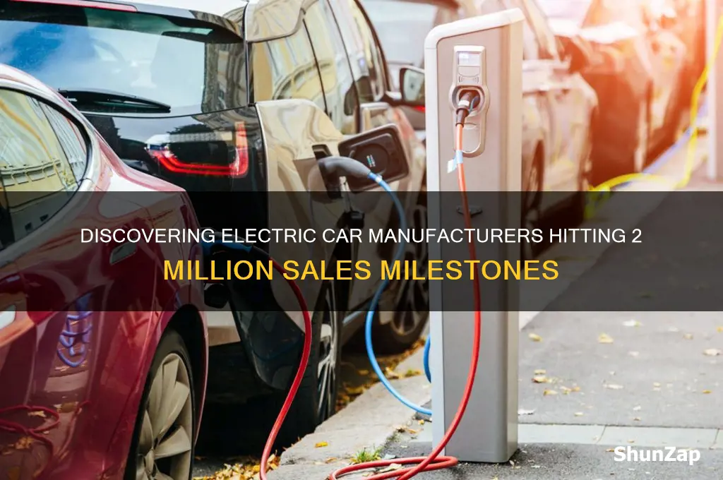 how to find out if electric car manufacturer sell 2000000