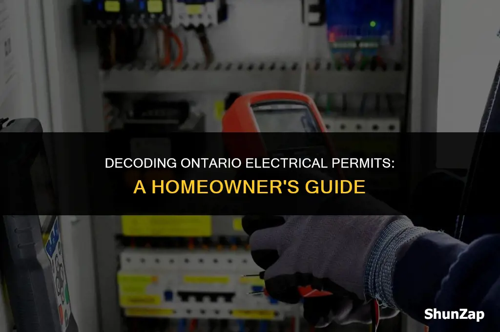 how to find out if ontario electrical permits were used