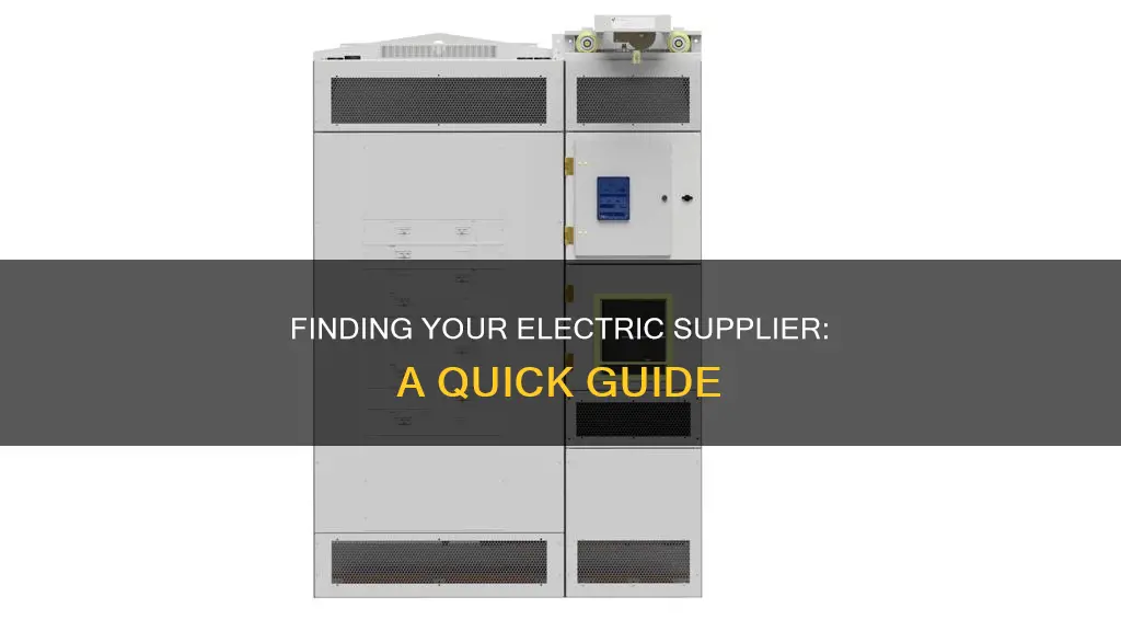 how to find out my electric supplier
