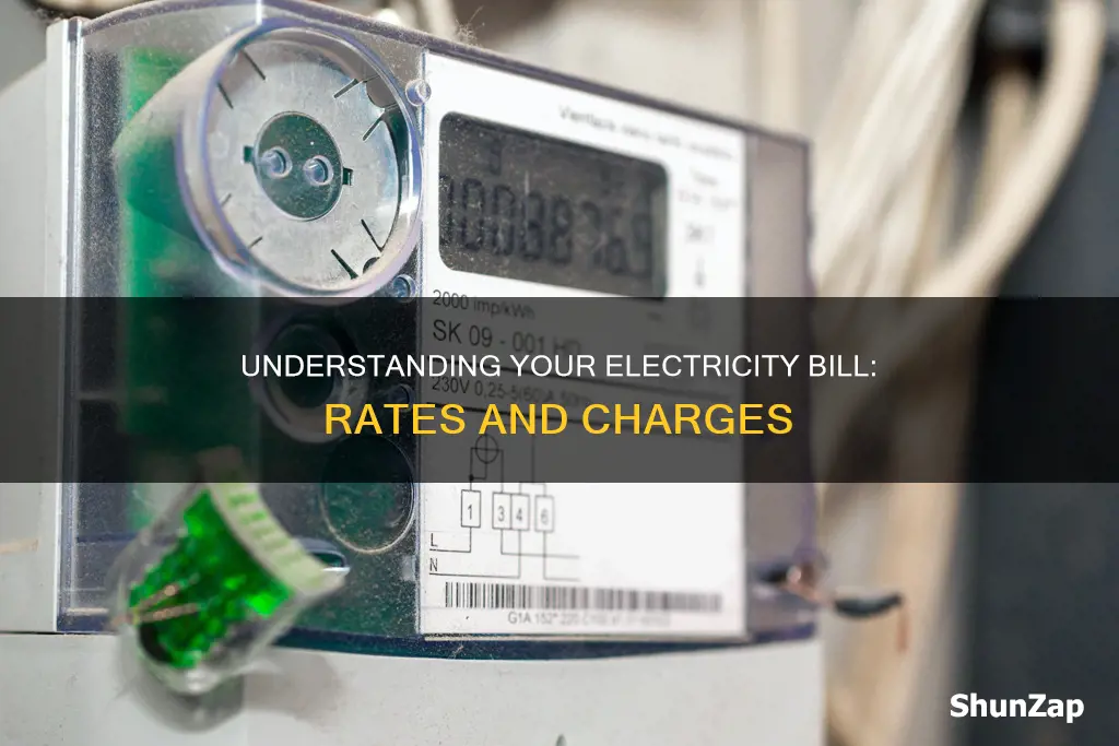 how to find out my electricity rate