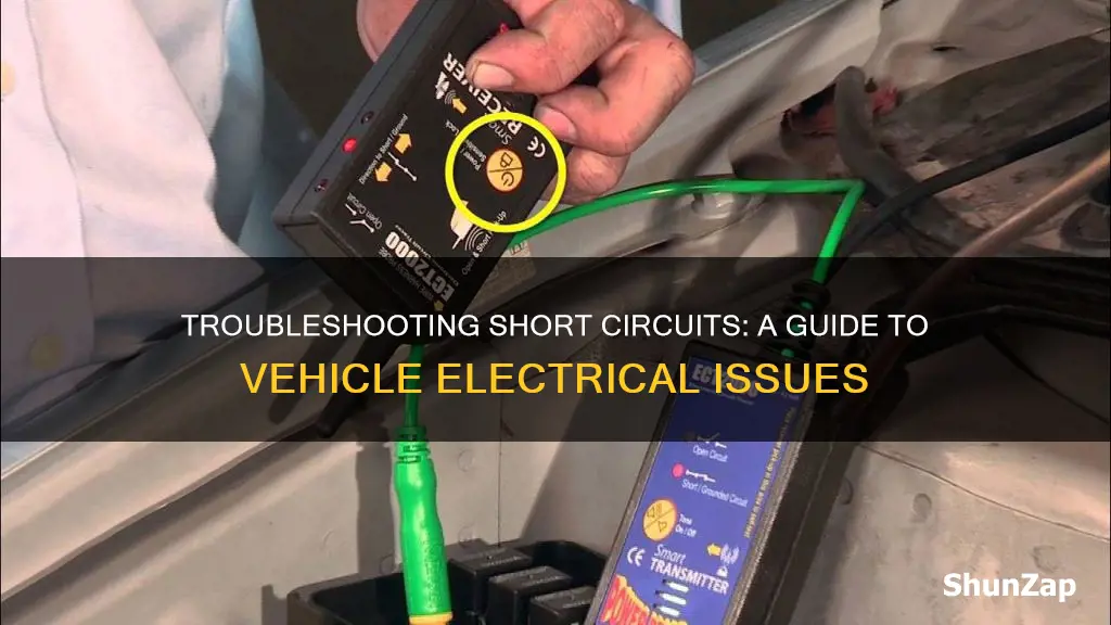 how to find short in vehicle electrical system