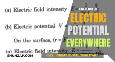 Finding Electric Potential: A Comprehensive Guide