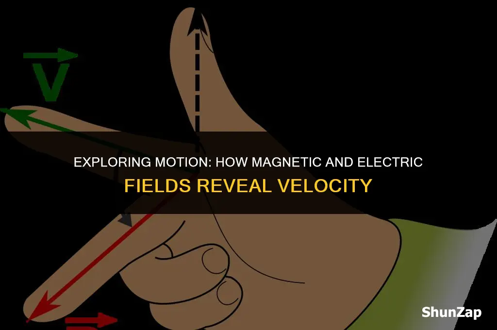 how to find velocity using magnetic field and electric field