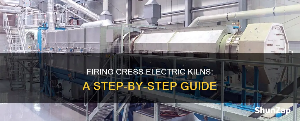 how to fire a cress electric kiln