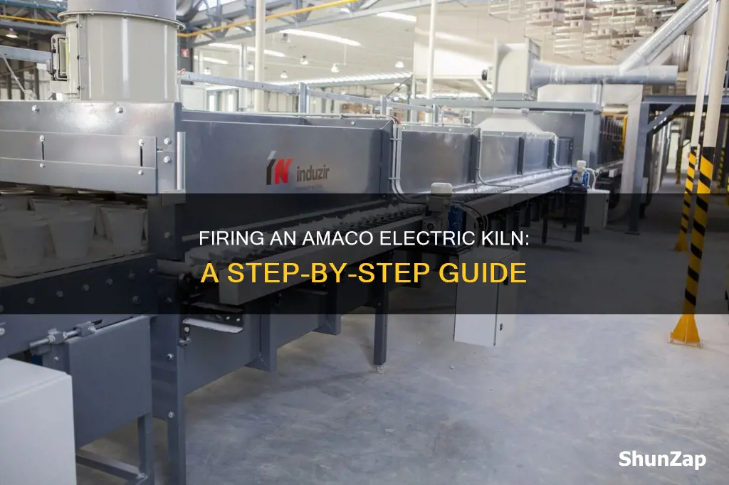 how to fire an amaco electric kiln