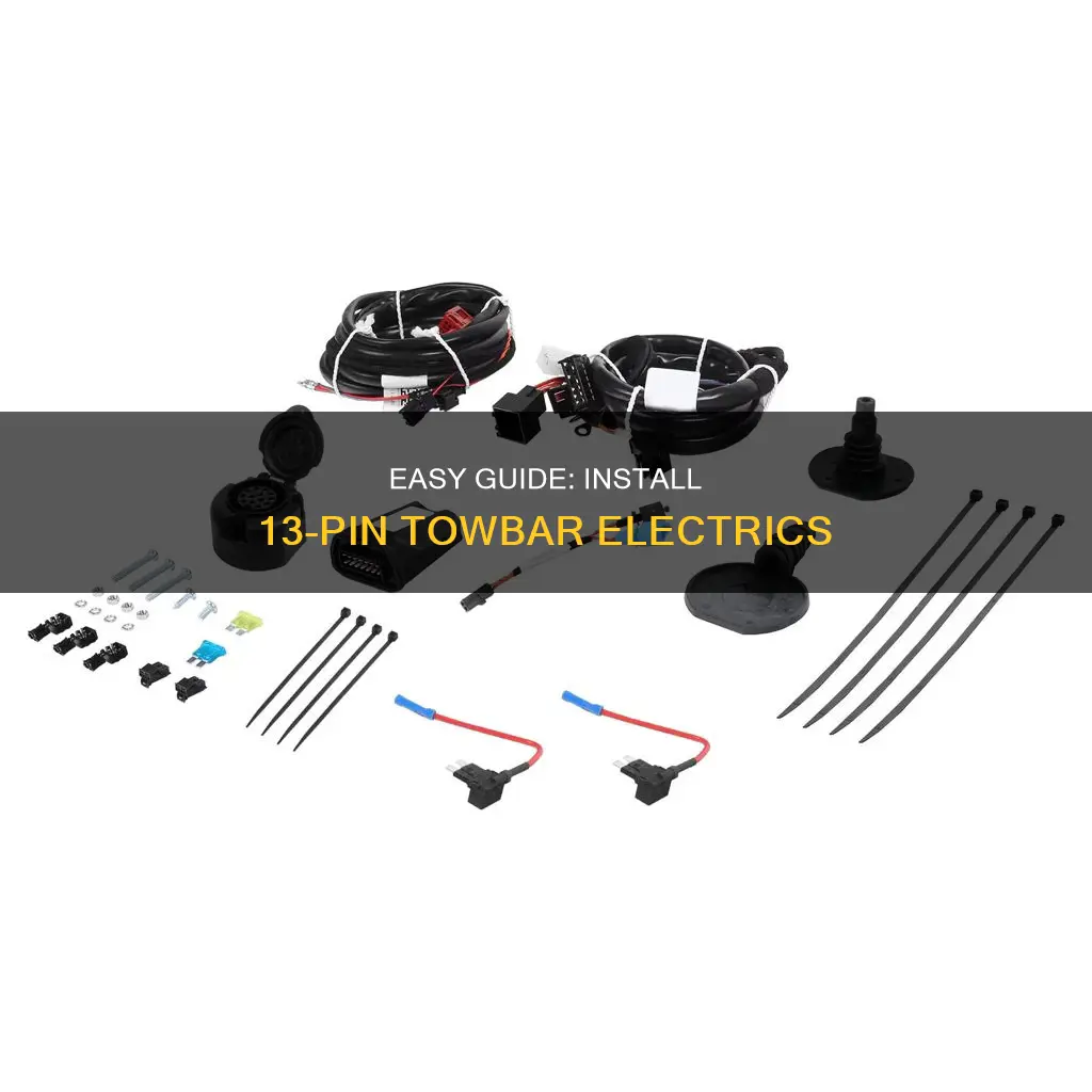 how to fit 13 pin towbar electrics
