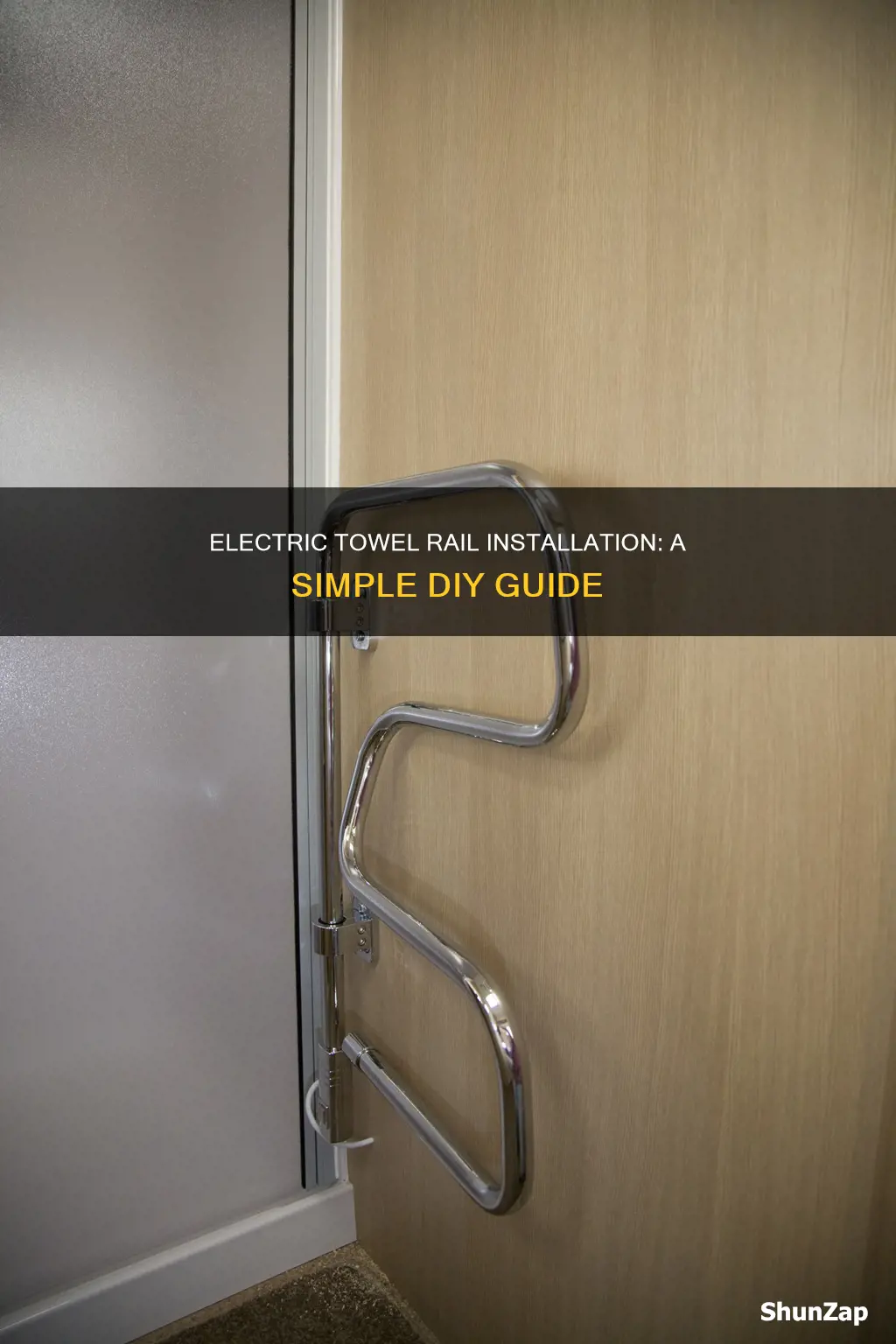 how to fit a electric towel rail