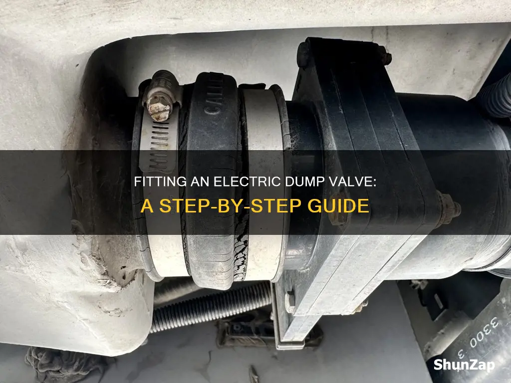 how to fit an electric dump valve