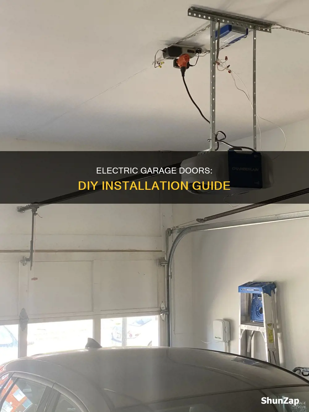 how to fit an electric garage door