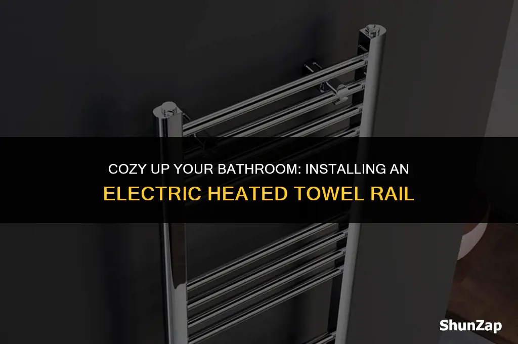 how to fit electric heated towel rail