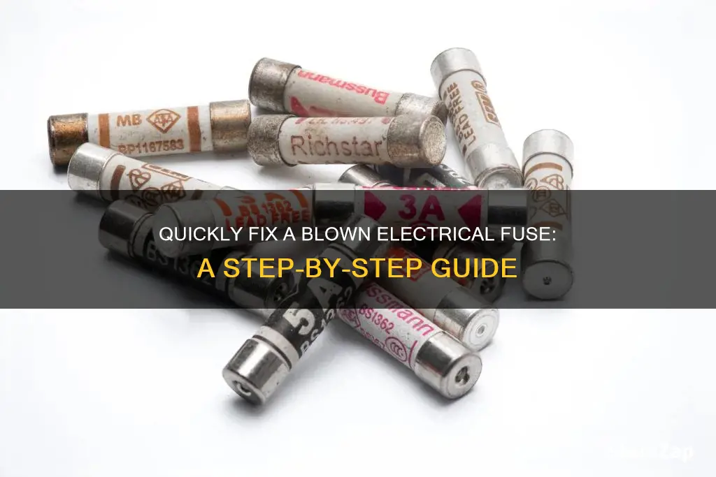 how to fix a blown electrical fuse