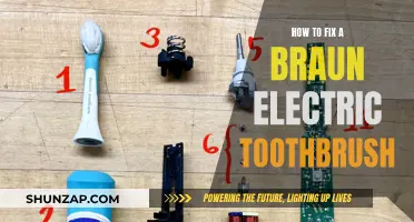 Braun Electric Toothbrush: DIY Repair Guide
