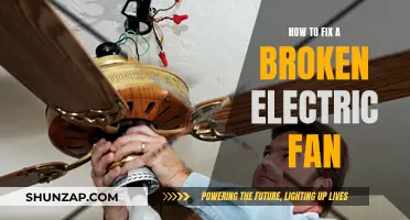 Fixing Electric Fans: DIY Troubleshooting and Repair Guide