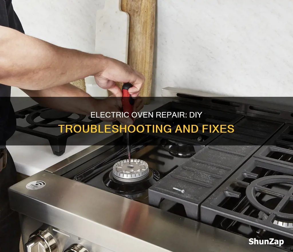 how to fix a broken electric oven