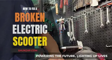 Electric Scooter Repair: DIY Guide to Fixing Common Issues