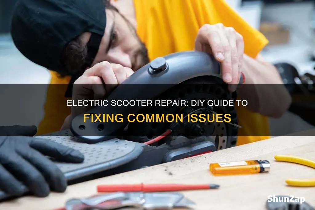 how to fix a broken electric scooter