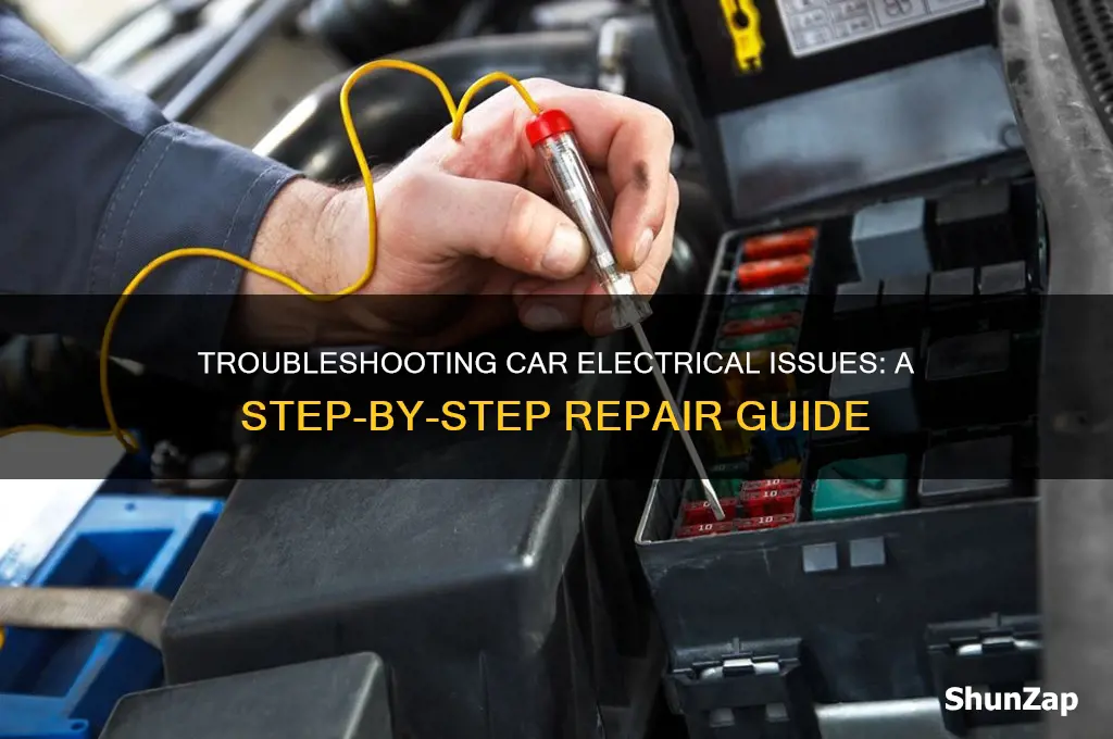 how to fix a car electrical problem