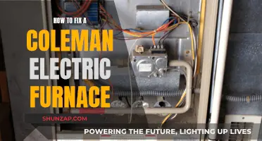 Electric Furnace Repair: Coleman Edition