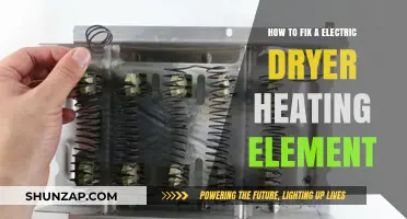 Troubleshooting and Repairing Your Electric Dryer's Heating Element