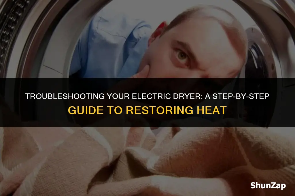 how to fix a electric dryer without heat