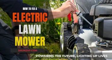 Fixing Your Electric Lawn Mower: A Step-by-Step Guide