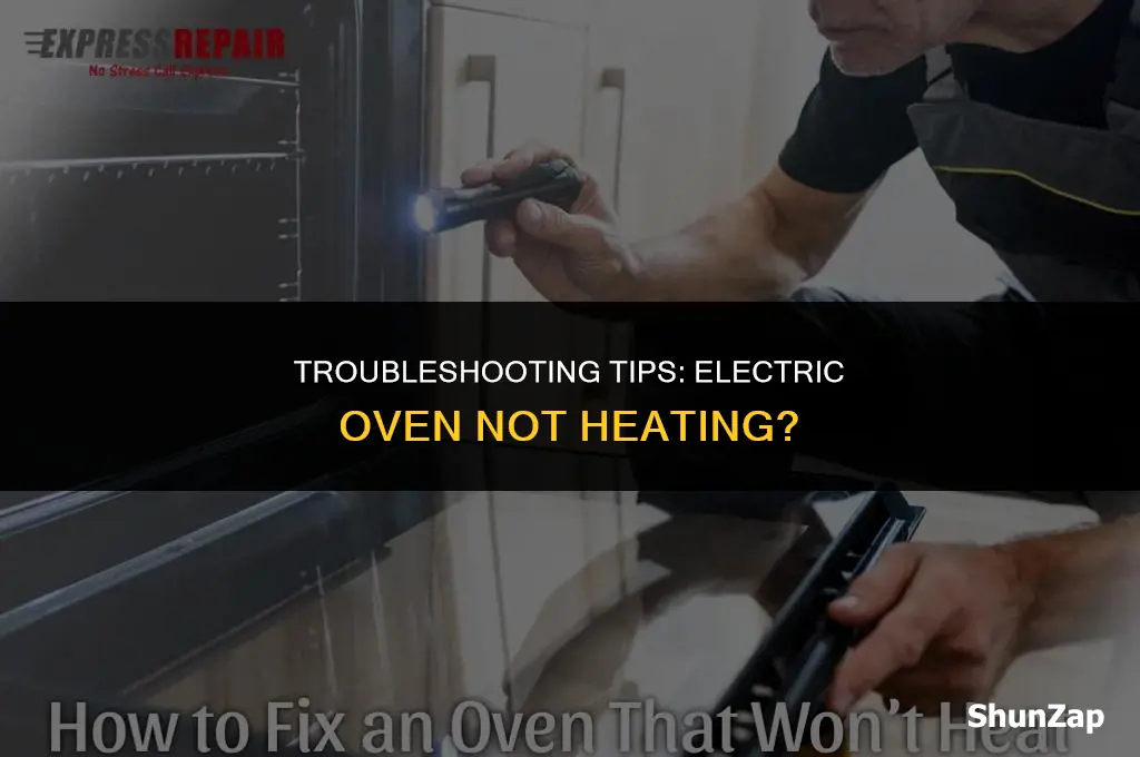 how to fix a electric oven that won