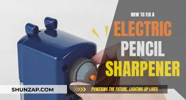 Electric Pencil Sharpener: Quick DIY Fixes