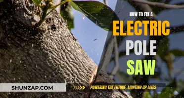Repairing Your Electric Pole Saw: A Step-by-Step Guide