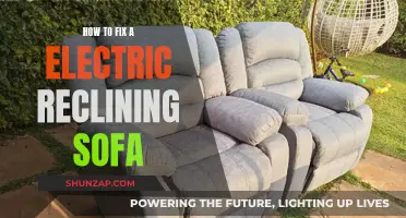 Electric Reclining Sofa Troubleshooting Guide